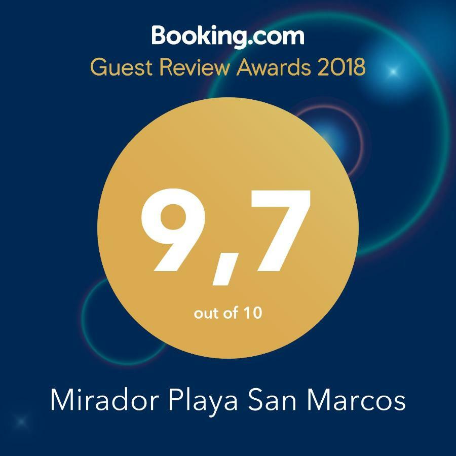 이코드레로스비노스 Mirador Playa San Marcos 아파트 외부 사진